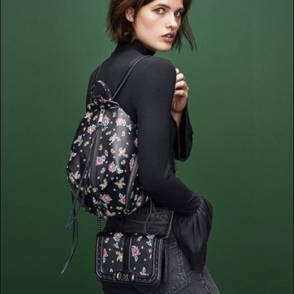 Rebecca Minkoff Love Studded Leather Crossbody Bag - Picture 6 of 7